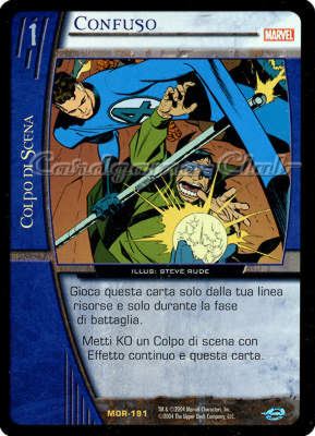 MOR-191 Confuso rara -NEAR MINT-