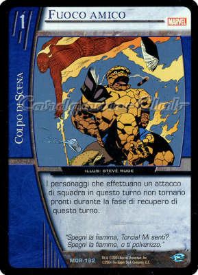 MOR-192 Fuoco Amico non comune -NEAR MINT-