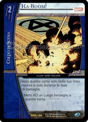 MOR-196 Ka-Boom rara -NEAR MINT-