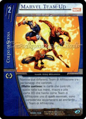 MOR-199 Marvel Team-Up non comune -NEAR MINT-