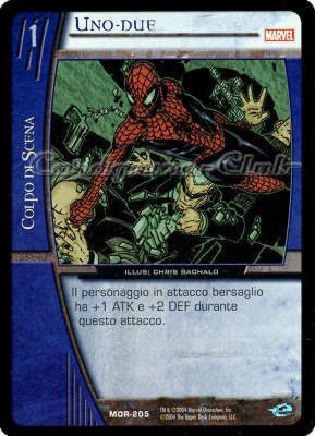 MOR-205 Uno-Due comune -NEAR MINT-