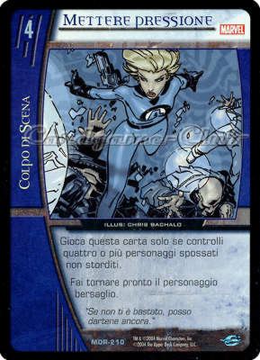 MOR-210 Mettere Pressione non comune -NEAR MINT-