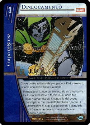 MOR-212 Dislocamento rara -NEAR MINT-