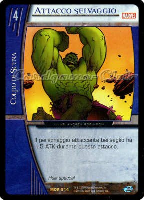 MOR-214 Attacco Selvaggio rara -NEAR MINT-