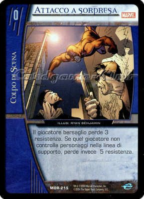 MOR-215 Attacco a Sorpresa comune -NEAR MINT-