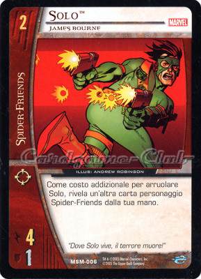 MSM-006 Solo comune -NEAR MINT-