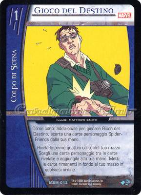 MSM-013 Gioco del Destino non comune -NEAR MINT-