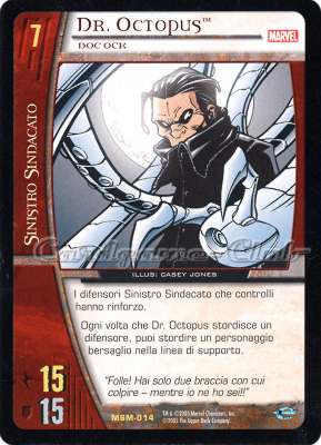 MSM-014 Dr. Octopus rara -NEAR MINT-
