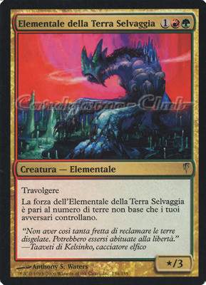 134 / 155 Elementale della Terra Selvaggia non comune (IT) -NEAR MINT-