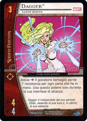 MSM-036 Dagger non comune -NEAR MINT-