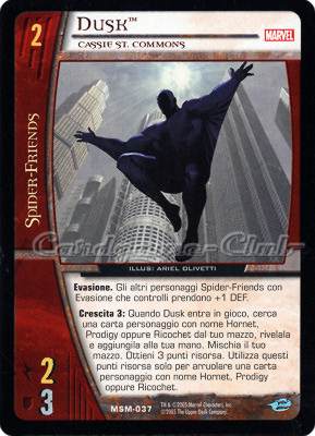 MSM-037 Dusk comune -NEAR MINT-