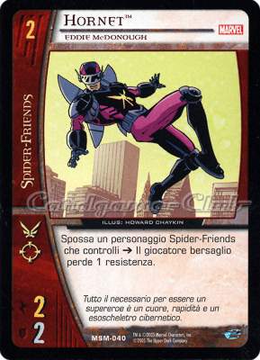 MSM-040 Hornet comune -NEAR MINT-