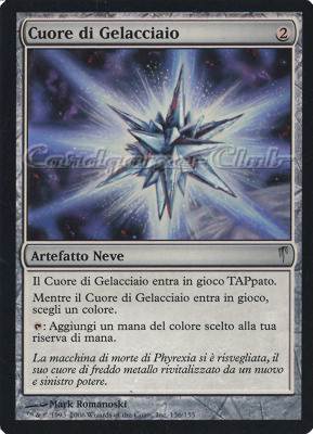 136 / 155 Cuore di Gelacciaio non comune (IT) -NEAR MINT-