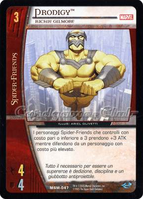 MSM-047 Prodigy comune -NEAR MINT-