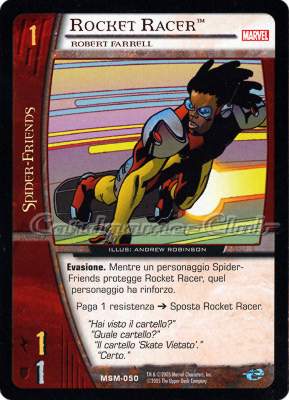 MSM-050 Rocket Racer comune -NEAR MINT-