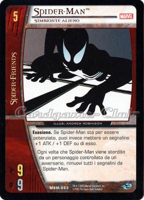 MSM-053 Spider-Man comune -NEAR MINT-