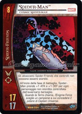 MSM-054 Spider-Man rara -NEAR MINT-