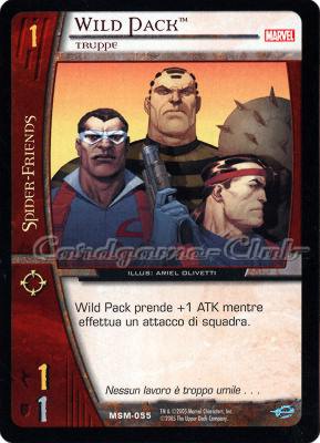 MSM-055 Wild Pack comune -NEAR MINT-