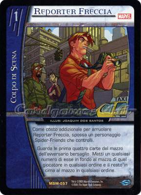 MSM-057 Reporter Freccia rara -NEAR MINT-