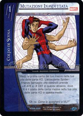 MSM-068 Mutazione Inaspettata non comune -NEAR MINT-