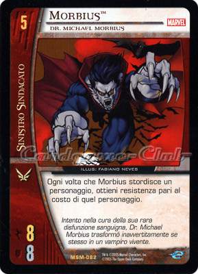 MSM-082 Morbius rara -NEAR MINT-