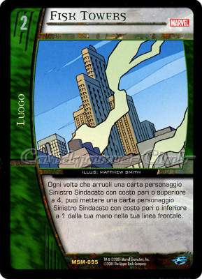 MSM-095 Fisk Towers rara -NEAR MINT-