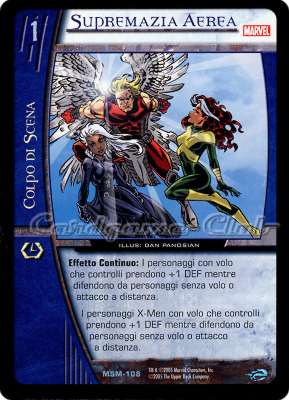 MSM-108 Supremazia Aerea non comune -NEAR MINT-