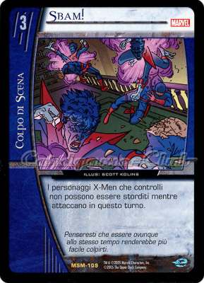 MSM-109 Sbam! rara -NEAR MINT-