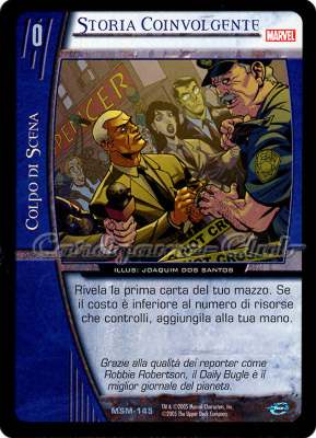 MSM-145 Storia Coinvolgente non comune -NEAR MINT-