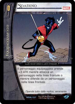 MSM-157 Spadino non comune -NEAR MINT-