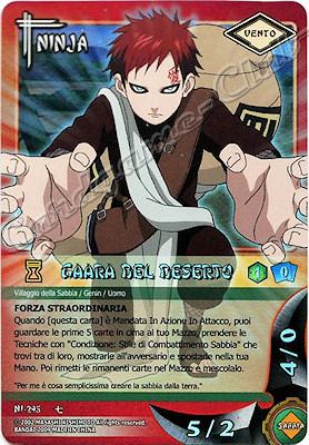 NI-295 Gaara del Deserto epica foil -NEAR MINT-