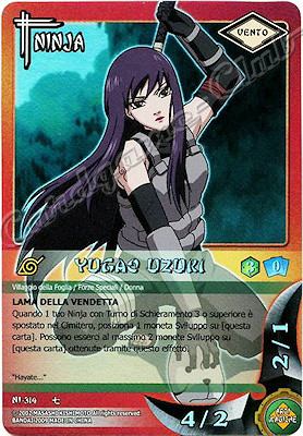 NI-314 Yugao Uzuki rara foil -NEAR MINT-