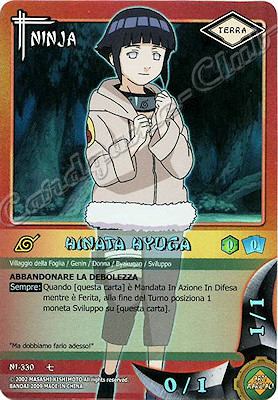 NI-330 Hinata Hyuga ultra rara foil -NEAR MINT-