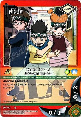 NI-332 Esercito di Konohamaru non comune -NEAR MINT-