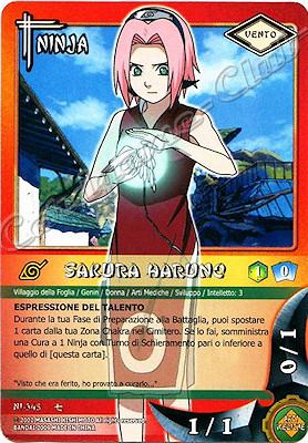 NI-345 Sakura Haruno comune -NEAR MINT-