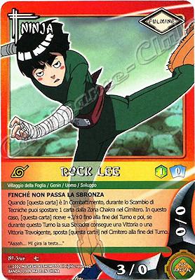 NI-346 Rock Lee comune -NEAR MINT-