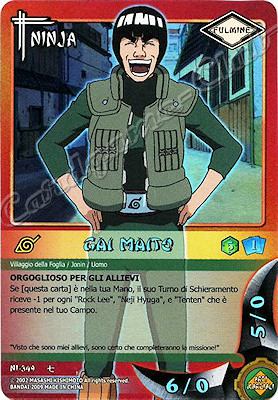 NI-349 Gai Maito rara foil -NEAR MINT-