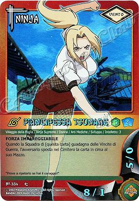 NI-354 Principessa Tsunade ultra rara foil -NEAR MINT-