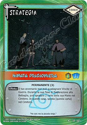 ST-283 Hinata Prigioniera rara foil -NEAR MINT-