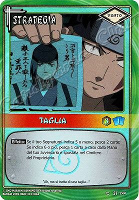 ST-299 Taglia rara foil -NEAR MINT-