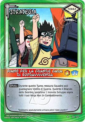 ST-301 Piano per la Grande Gara di Sopravvivenza non comune -NEAR MINT-