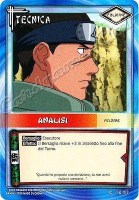 TE-277 Analisi non comune -NEAR MINT-