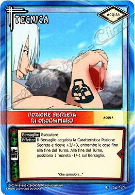 TE-282 Pozione Segreta di Orochimaru comune -NEAR MINT-