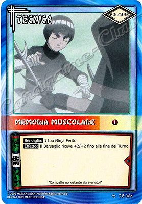 TE-306 Memoria Muscolare comune -NEAR MINT-