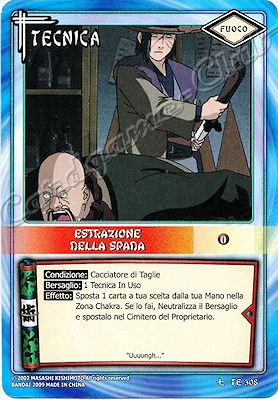 TE-308 Estrazione della Spada comune -NEAR MINT-