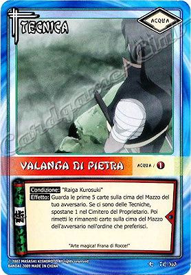 TE-310 Valanga di Pietra comune -NEAR MINT-