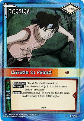 TE-319 Catena di Ferro rara foil -NEAR MINT-