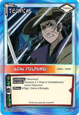 TE-320 Aghi Fulminei comune -NEAR MINT-