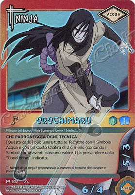 NI-320 Orochimaru rara foil -NEAR MINT-
