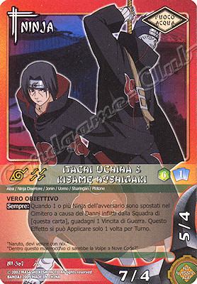 NI-367 Itachi Uchiha & Kisame Hoshigaki non comune -NEAR MINT-